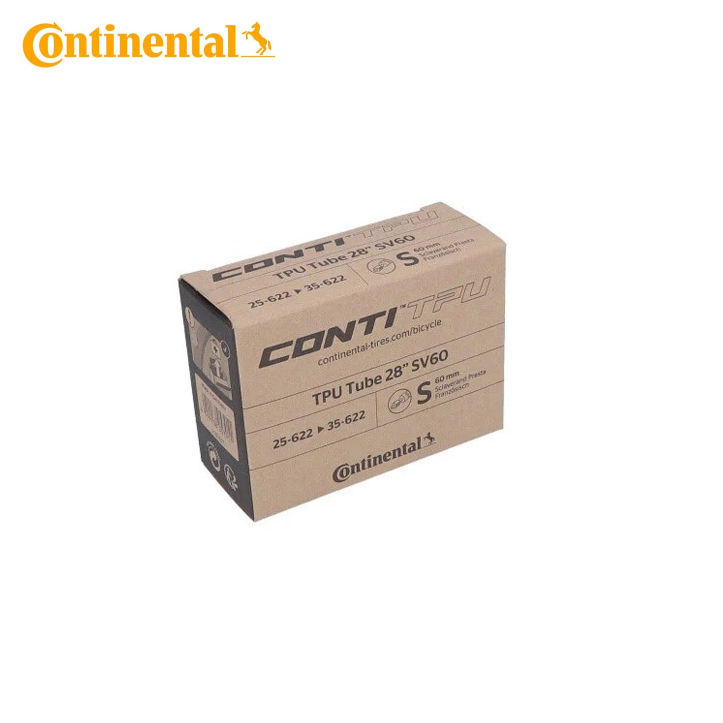 Continental TPU Tube Inner Tube for Bike 28" (25-35)
