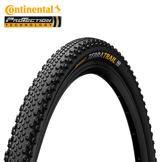 Continental Terra Trail Gravel Tire Tubeless Ready ProTection 700c - Black