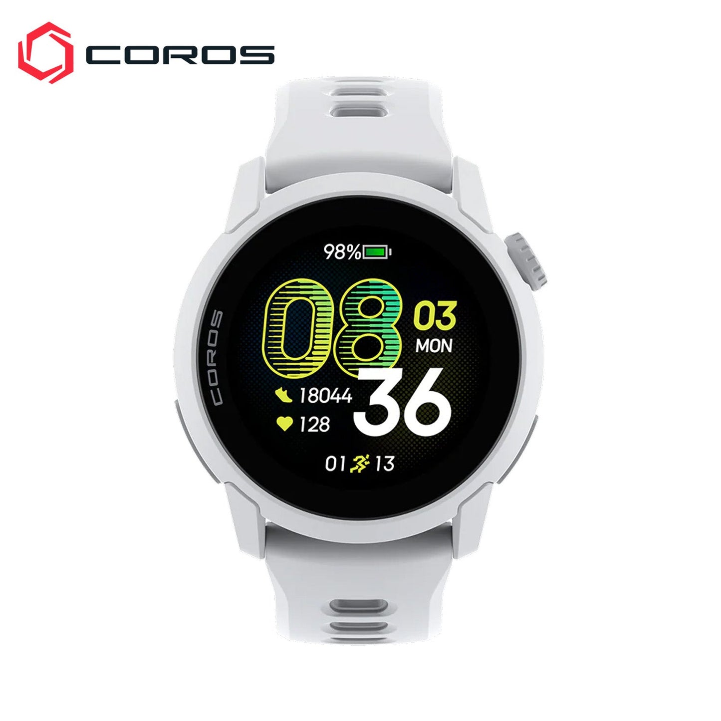 Coros PACE 4 GPS Running / Multi-Sport Watch - Silicone (White)
