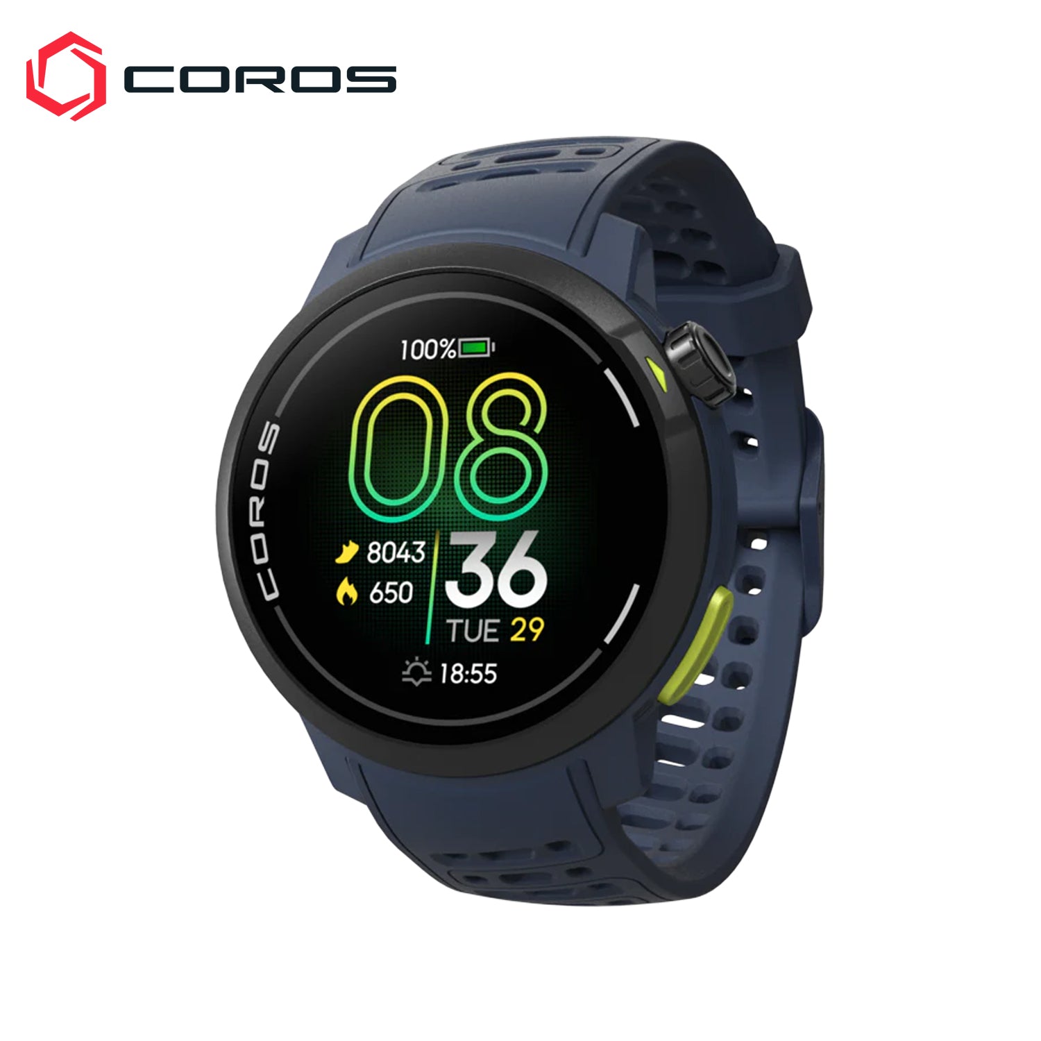 Coros PACE PRO GPS Running / Multi-Sport Watch - Blue – Supreme Bikes ...