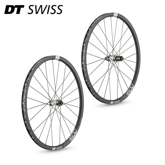 DT Swiss GR 1600 Spline 700c Gravel Bike Wheelset Front and Rear