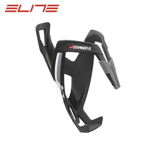 Elite Custom Race Plus Bottle Cage - Black/White