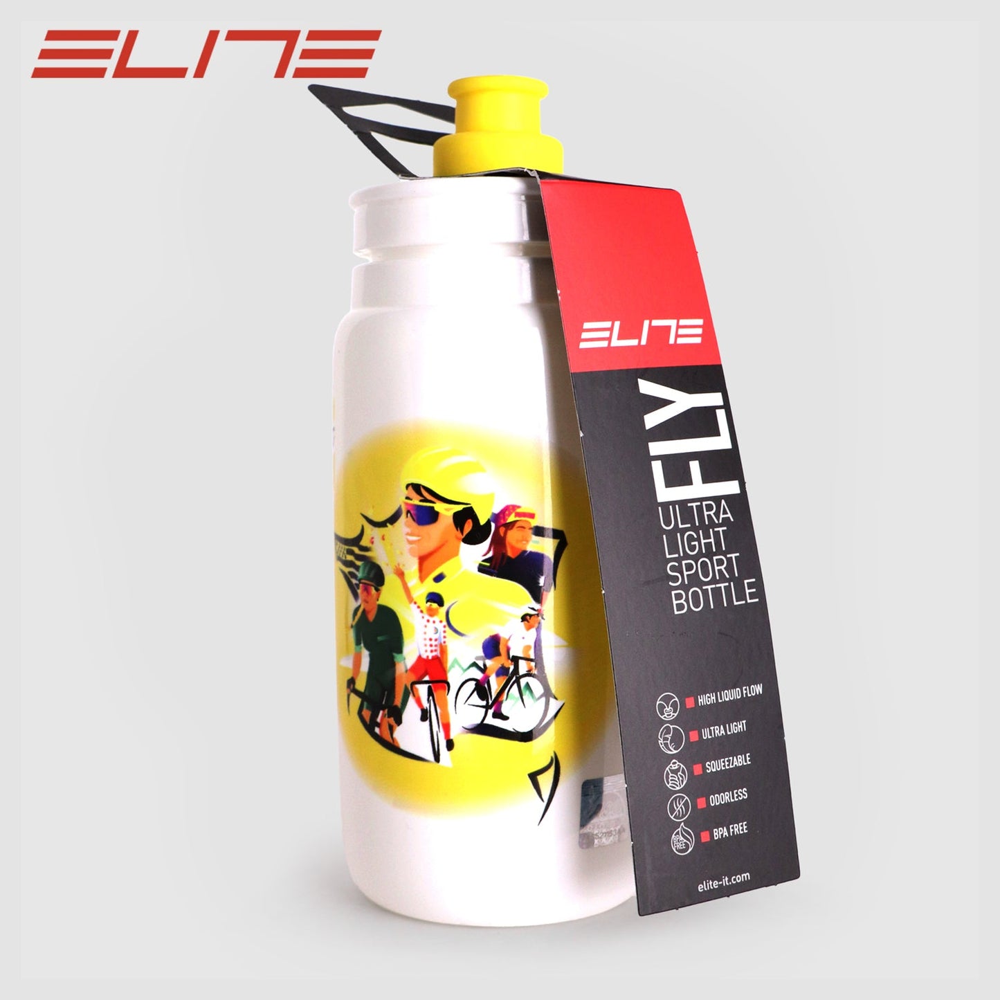 Elite Fly Team Bike Bottle - Tour de France