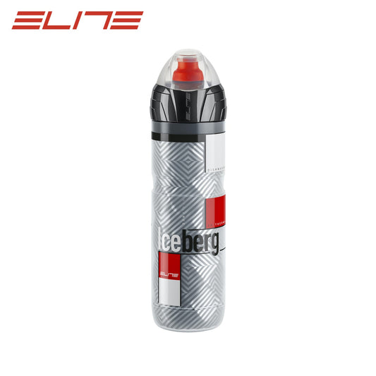 Elite Ice Berg Bike Bottle - Red