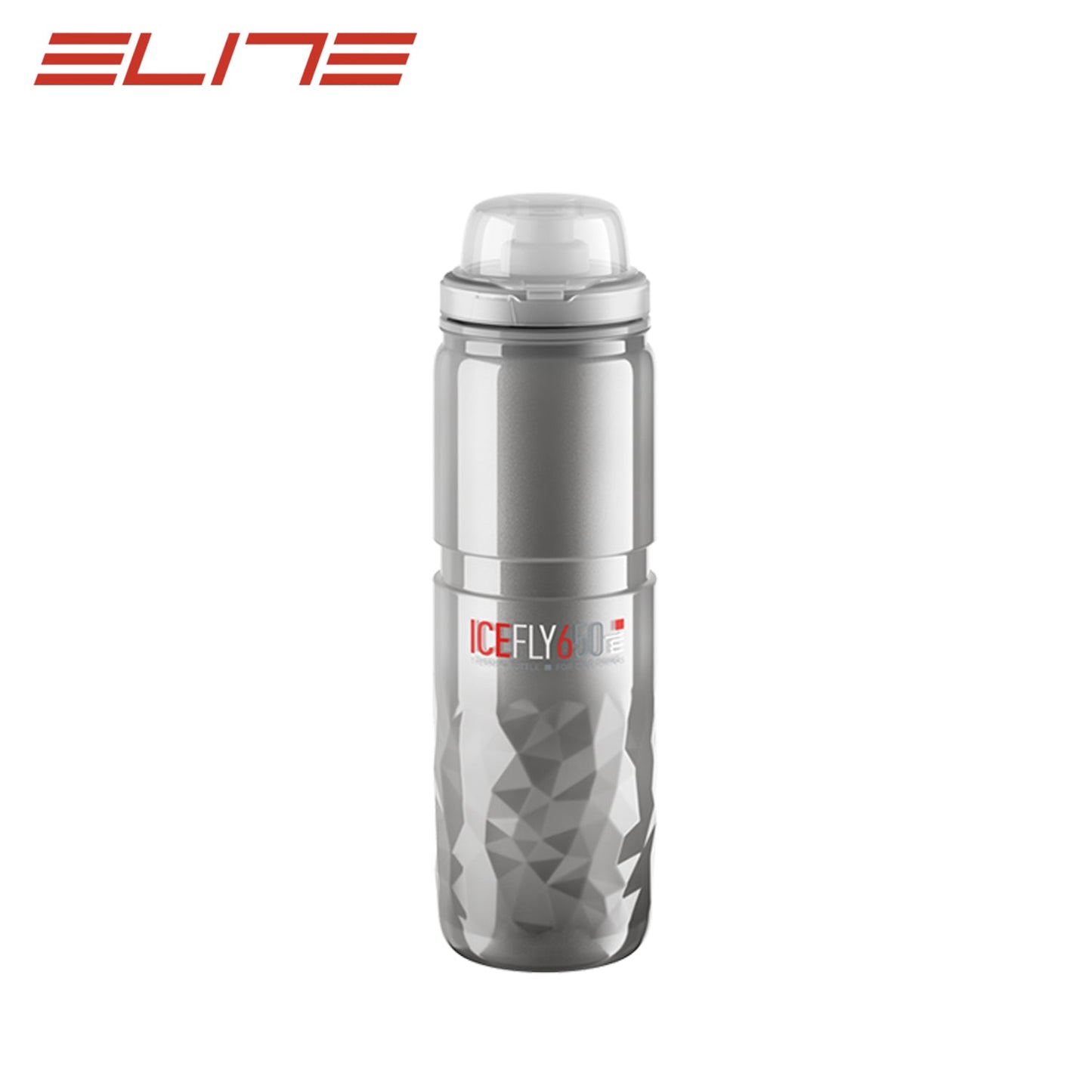 Elite Ice Fly Bike Bottle - Clear