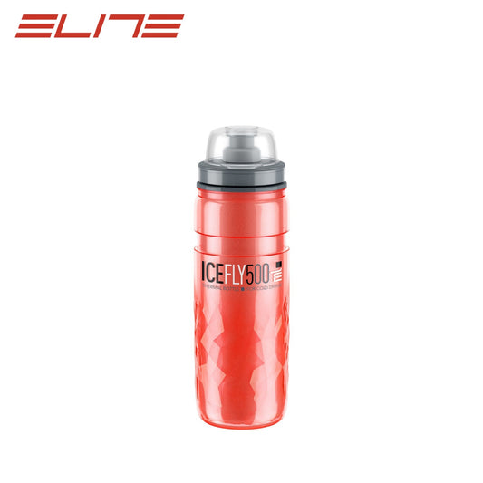 Elite Ice Fly Bike Bottle - Red