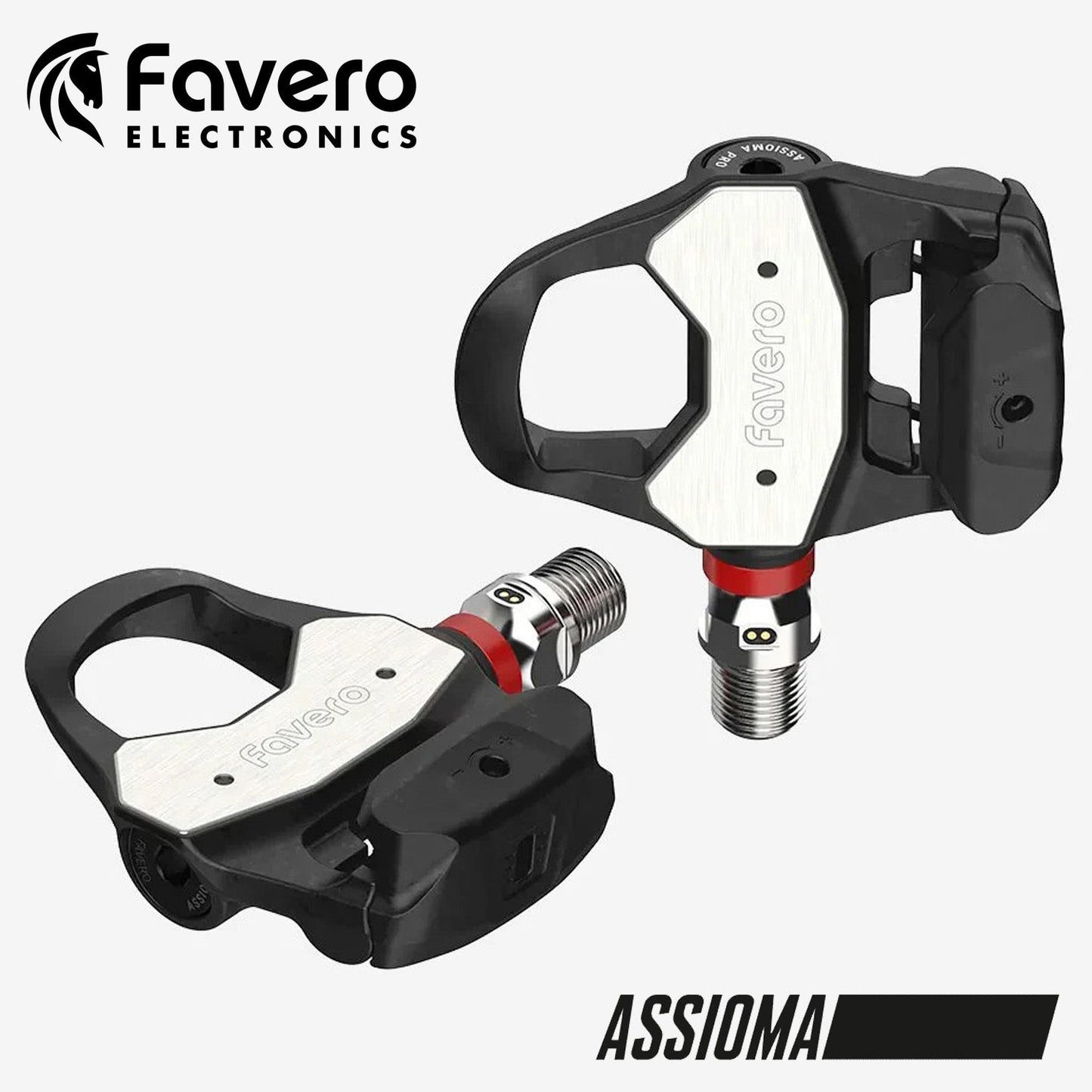 Favero Assioma PRO RL-2 Dual Sided Power Meter Pedal for Road Bike