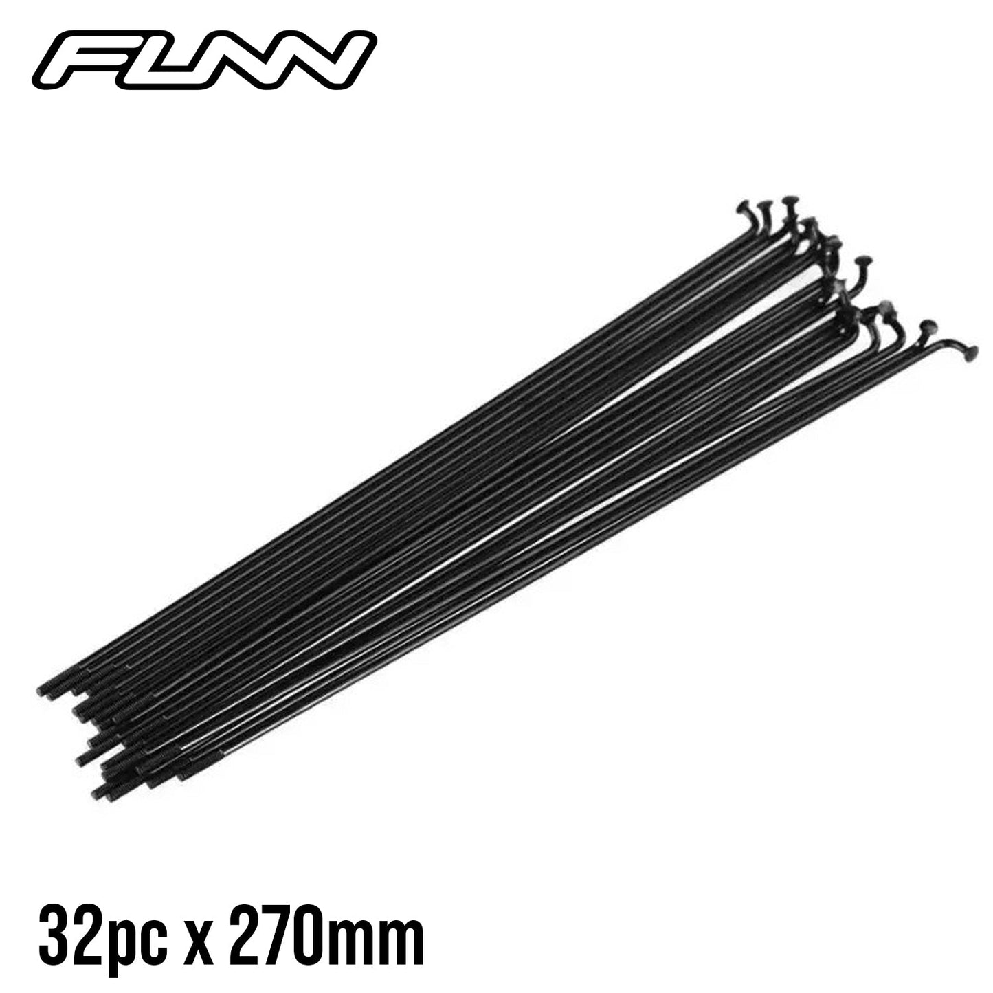 FUNN Triple Butted Spokes J-Bend 32-Pack