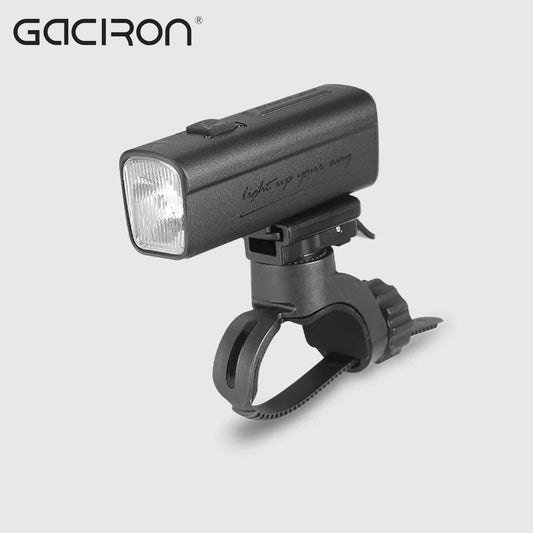 Gaciron KIWI-400 400 Lumens Anti-Glare Headlight for Bike - Black