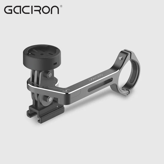 Gaciron H10 Aluminum Mount, Bicycle Computer Holder MTB & Road GPS - Black