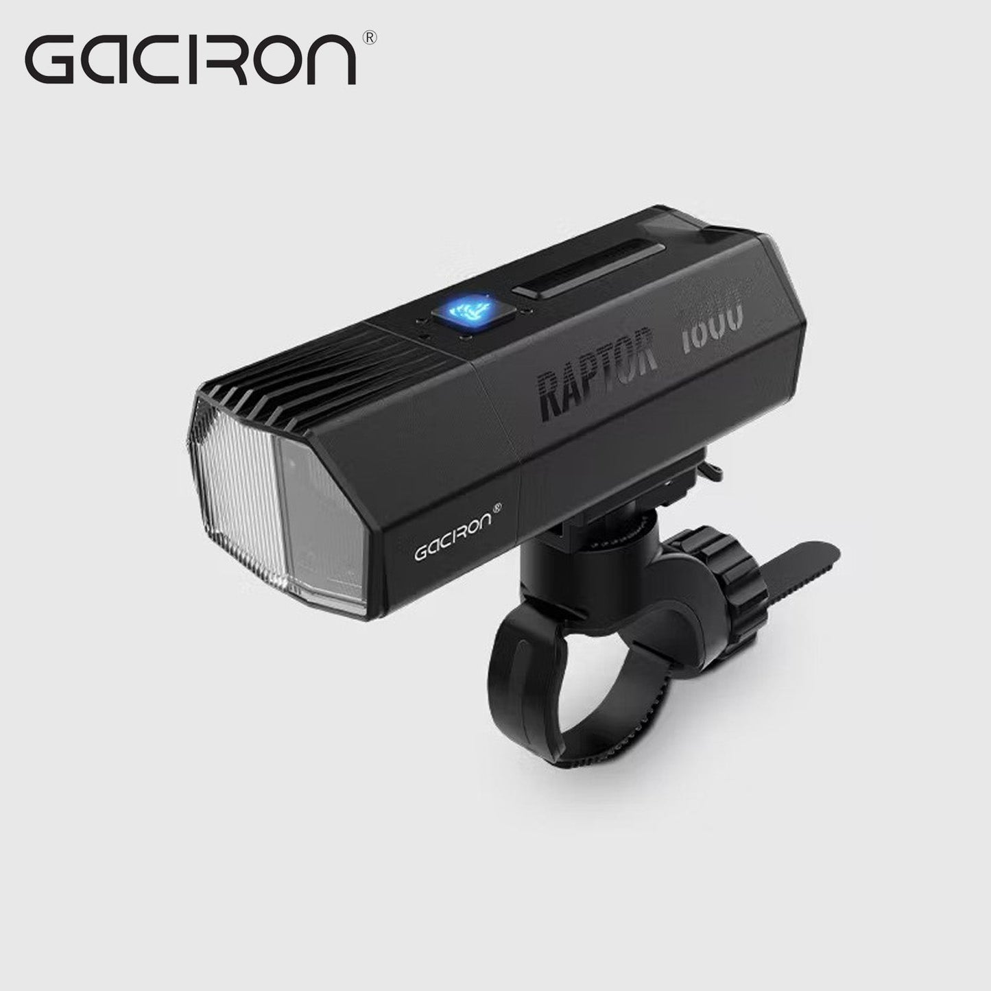 Gaciron RAPTOR-1800 1800 Lumens Ultra High Lumen Bike Front Light - Black