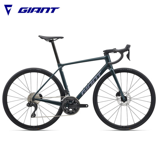 Giant TCR Advanced 1 KOM Advanced-Grade Composite Road, Race Bike Shimano 105 Di2 - Asphalt Green