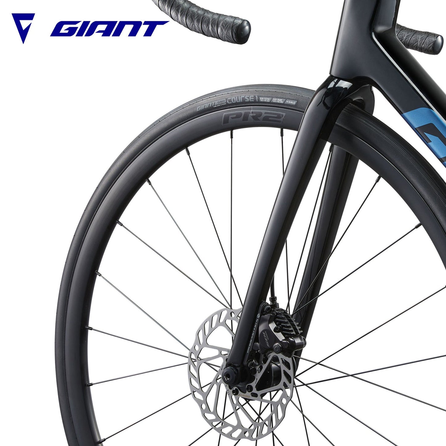 Giant TCR Advanced 2 KOM Advanced-Grade Composite Road, Race Bike Shimano 105 - Carbon