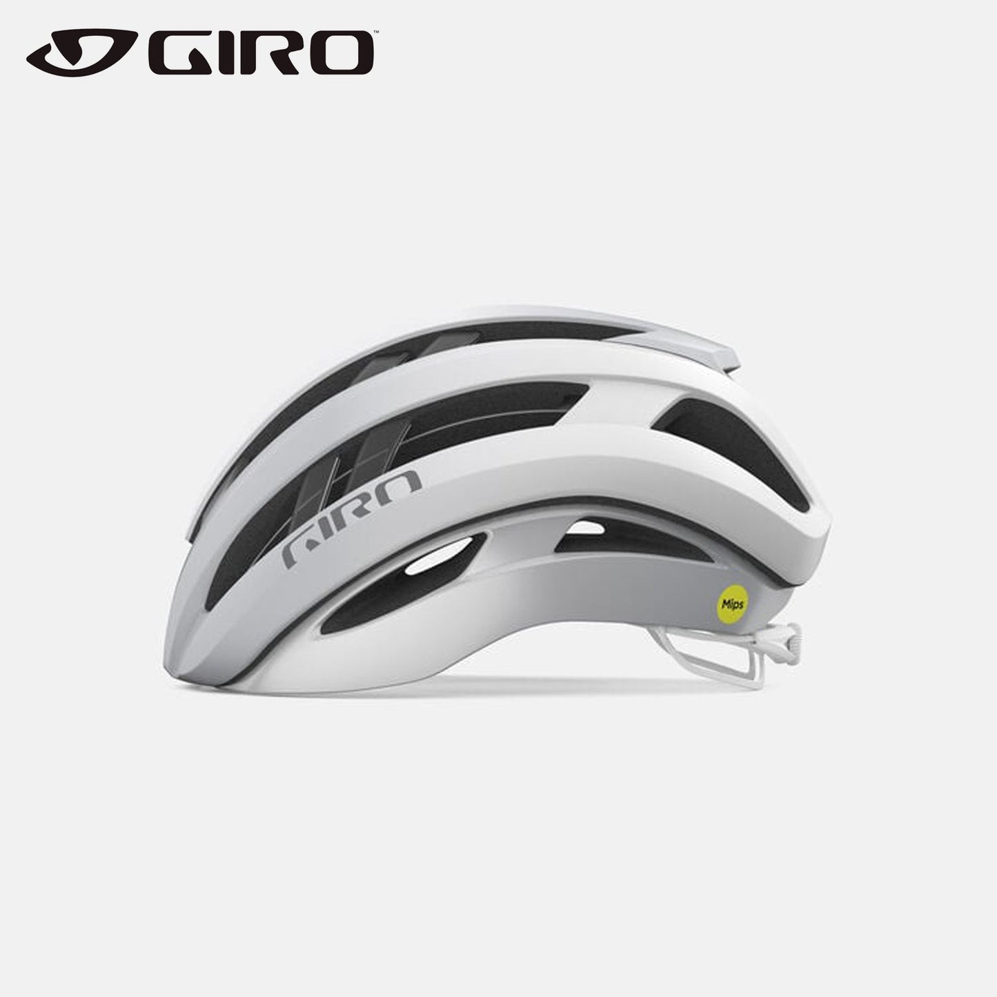 Giro Aries Spherical MIPS Road Bike Helmet - Matte White