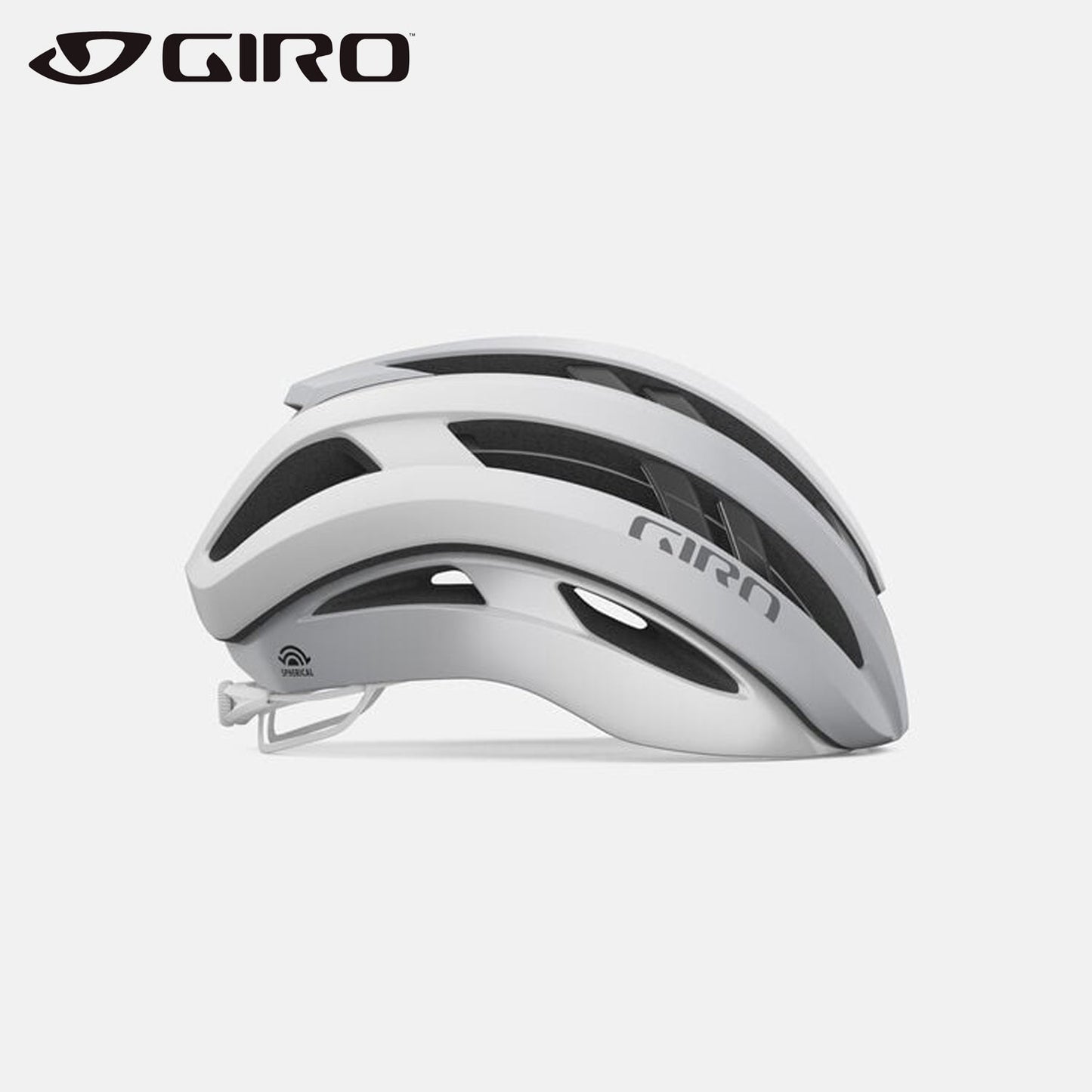 Giro Aries Spherical MIPS Road Bike Helmet - Matte White