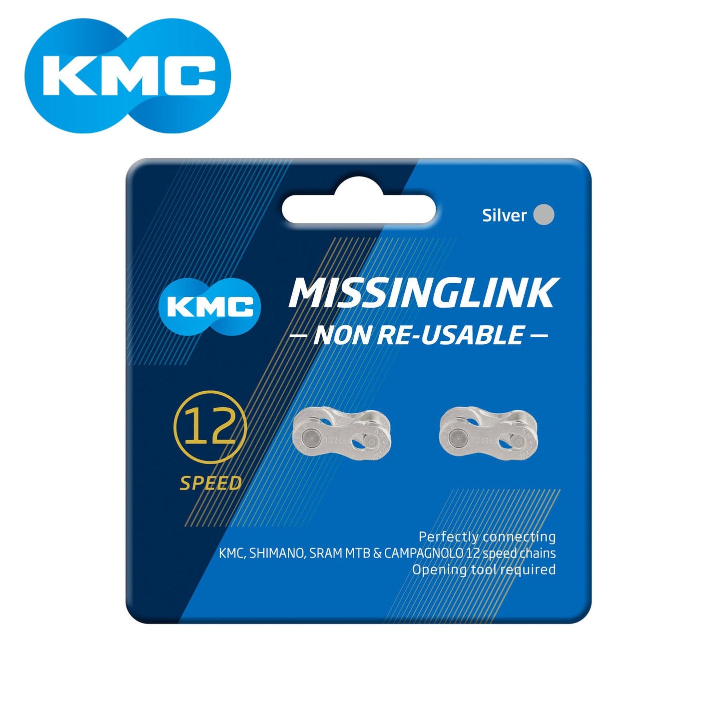 KMC Missing Link CL552 12-Speed - Silver