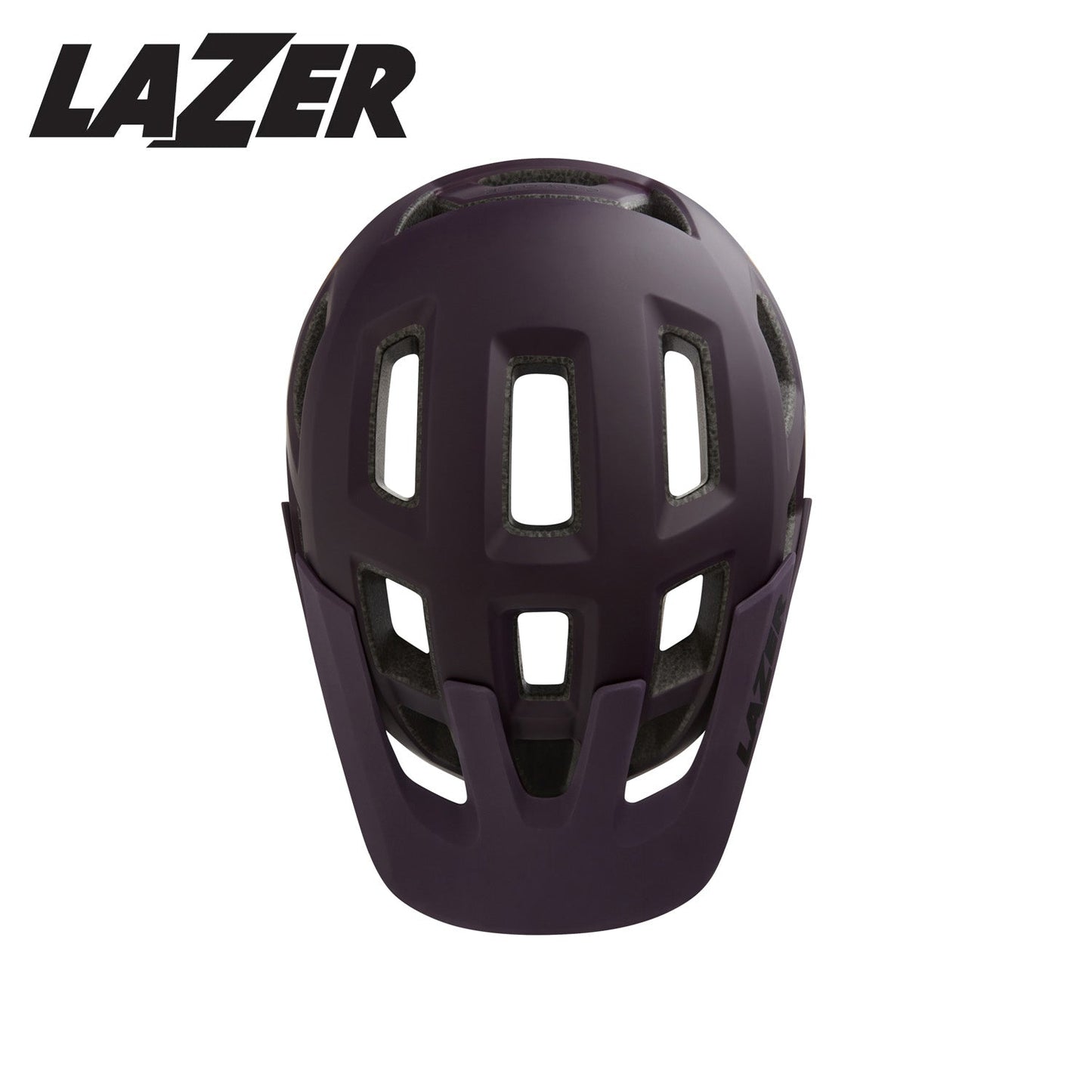 Lazer Coyote MTB Bike Helmet - Matte Mulberry Orange