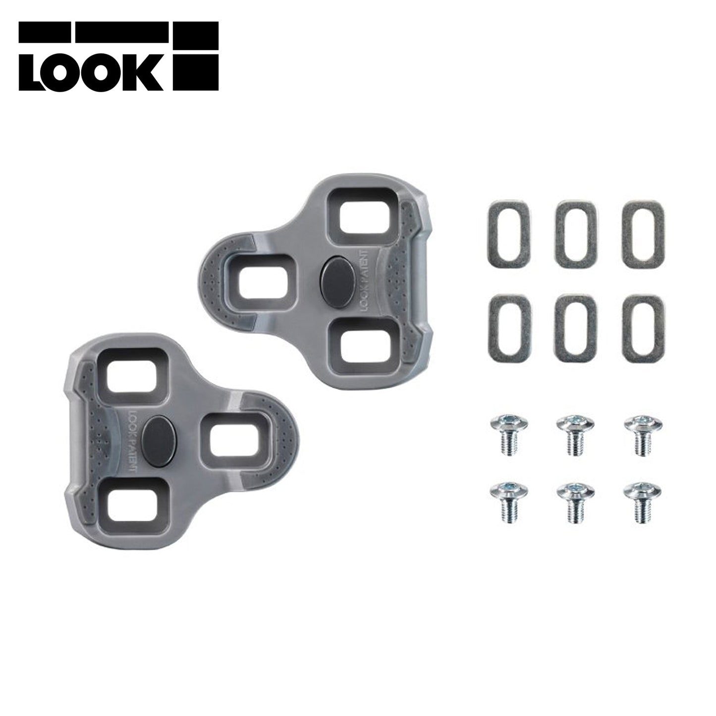 Look Keo Grip Cleat Attachment - Grey (4.5° Float)