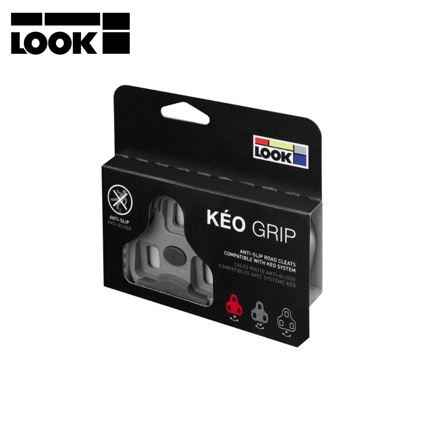 Look Keo Grip Cleat Attachment - Grey (4.5° Float)