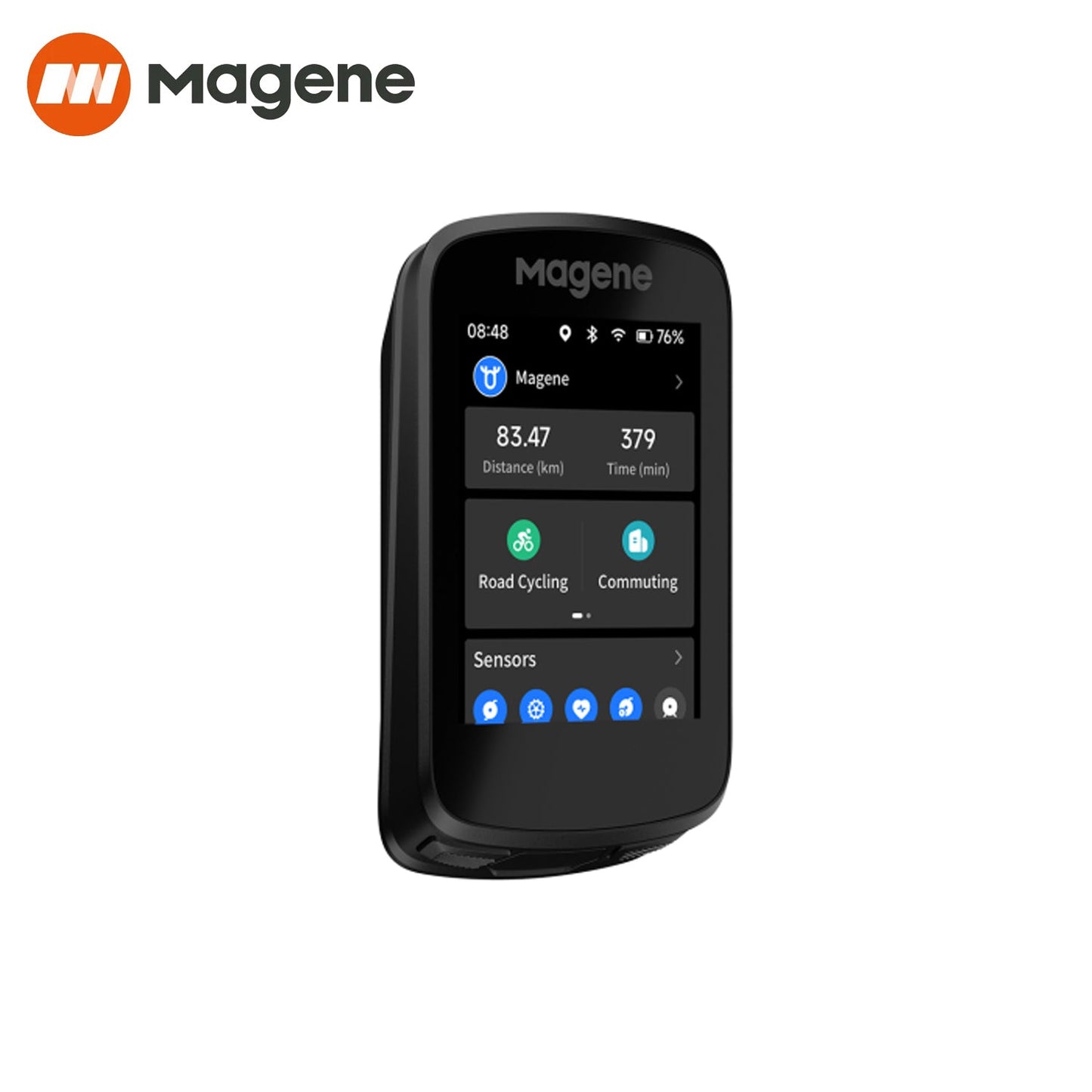 Magene C606 V2 GPS Cycling Computer (cyclo computer) w/ Replaceable Mount, IPX7 Waterproof