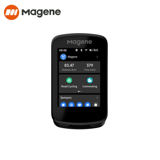 Magene C606 V2 GPS Cycling Computer (cyclo computer) w/ Replaceable Mount, IPX7 Waterproof