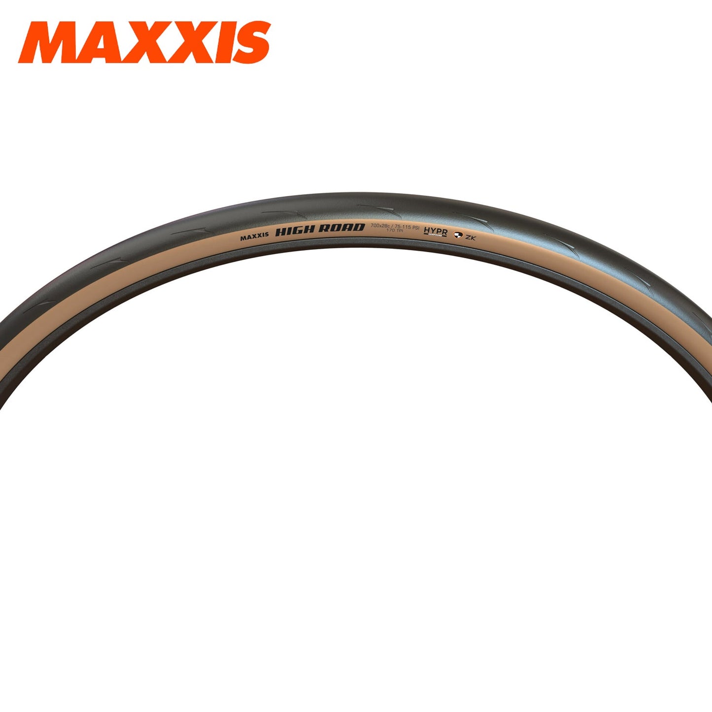 Maxxis High Road Road/Race Carbon Bike Tire 700c - Tan