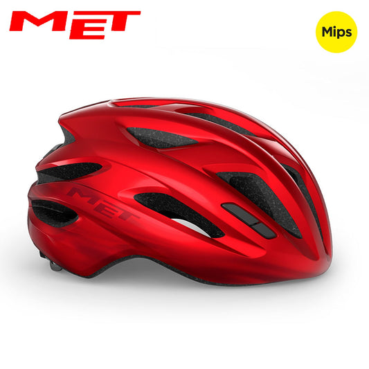 MET Idolo MIPS Road Bike Helmet - Red Metallic | Glossy
