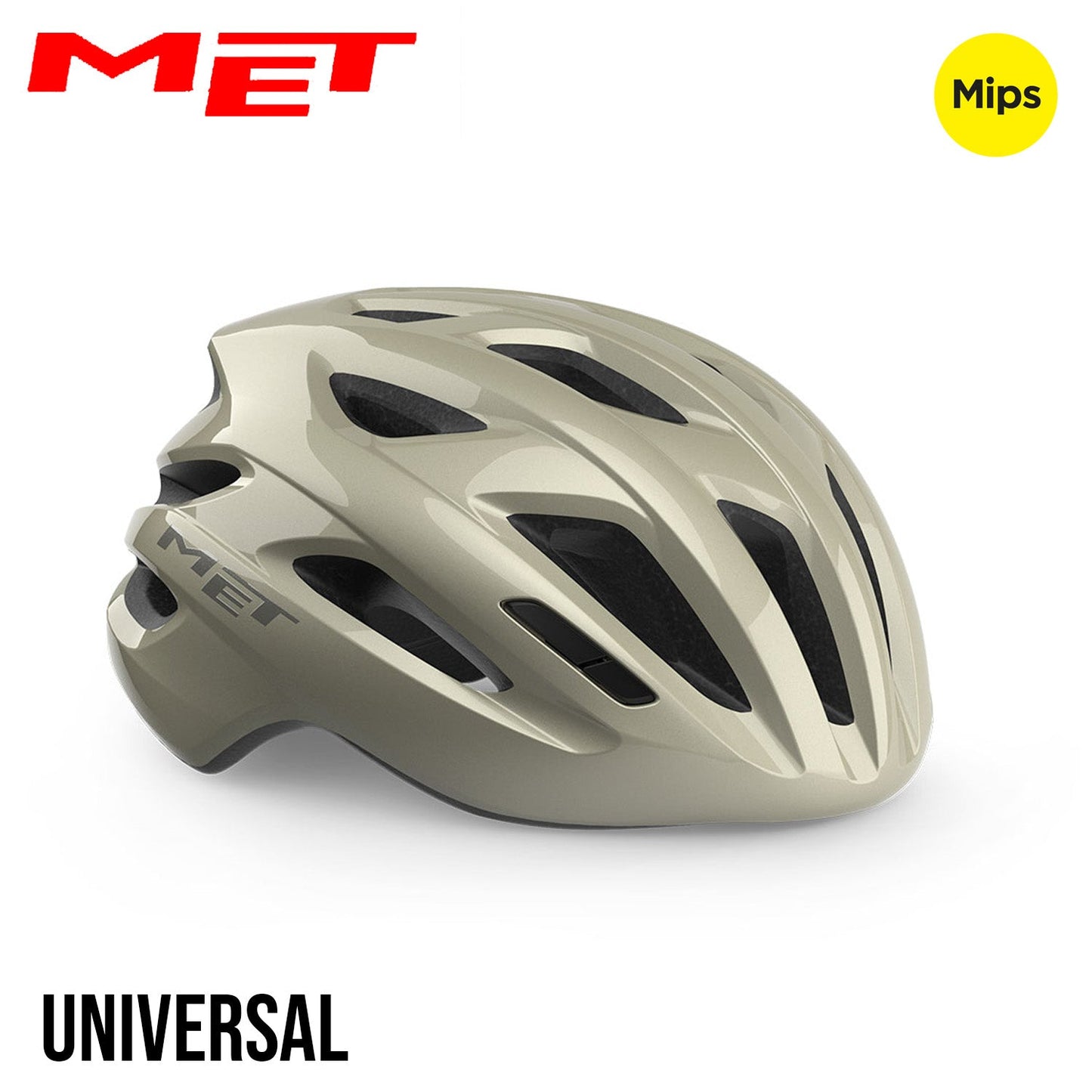 MET Idolo MIPS Road Bike Helmet - Gray Metallic | Glossy