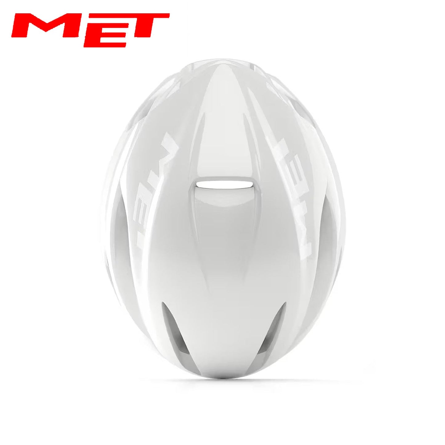 MET Manta Absolute White Ltd. Ed. MIPS Road Bike Helmet - Absolute White | Glossy
