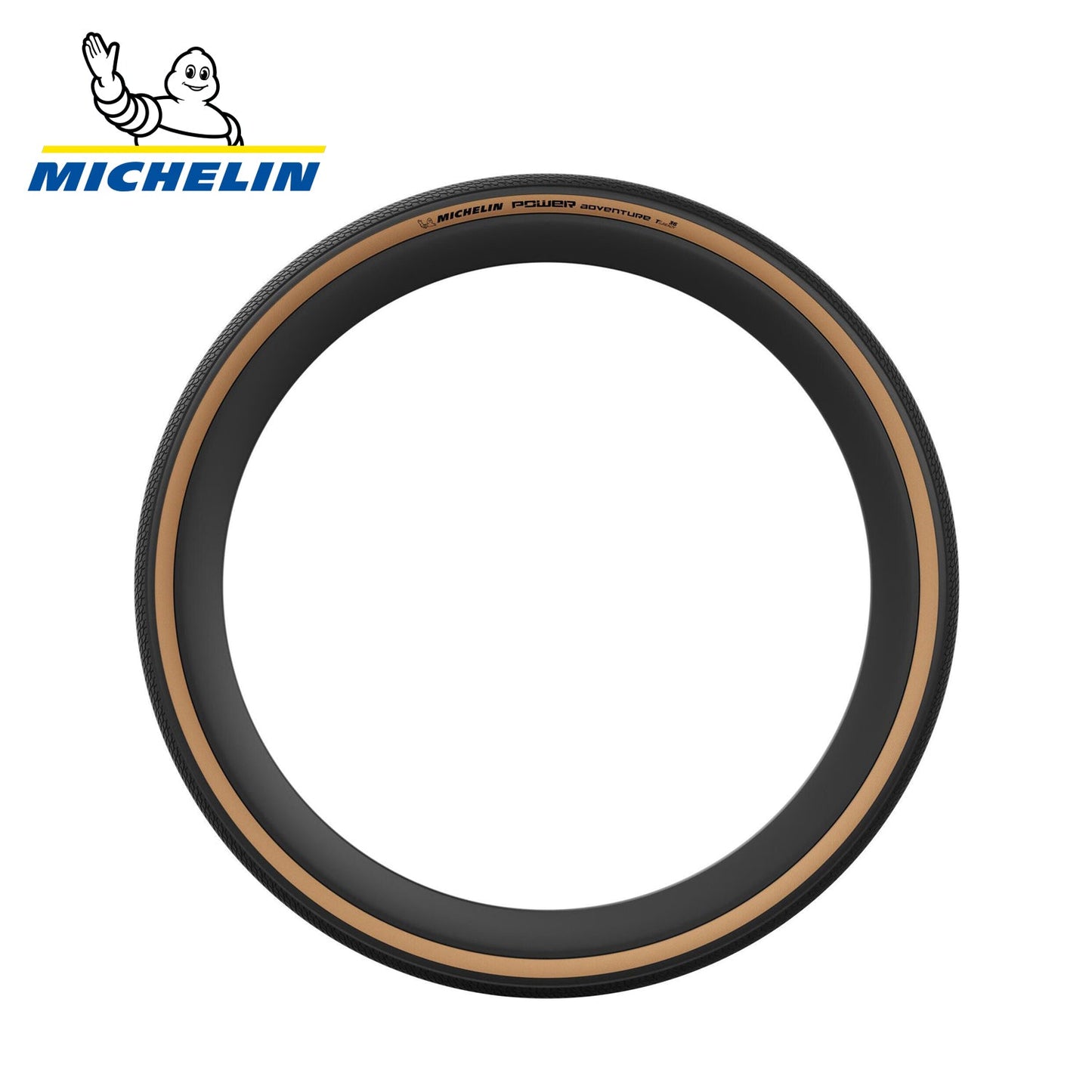 Michelin Power Adventure Competition Line TLR Bike Tire - Tan