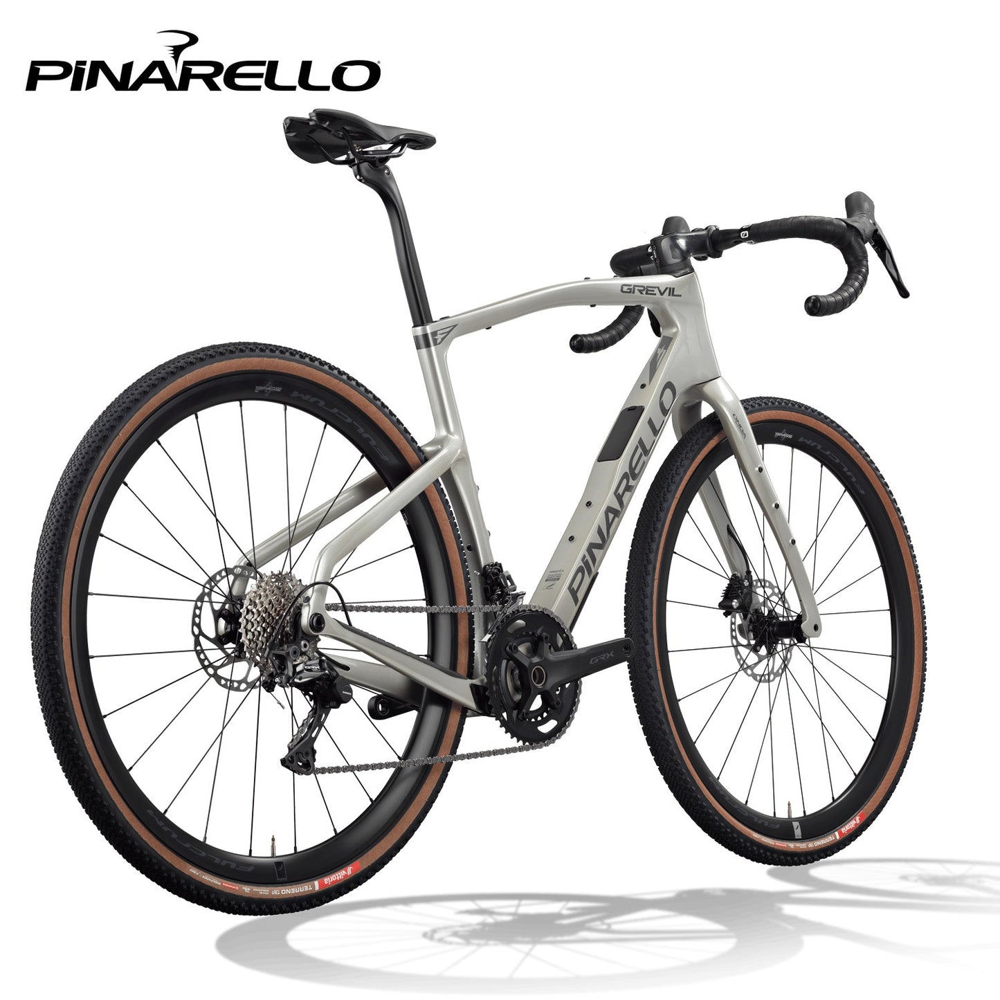 Pinarello Grevil F1 Gravel Bike Shimano GRX 610 - Comet Silver