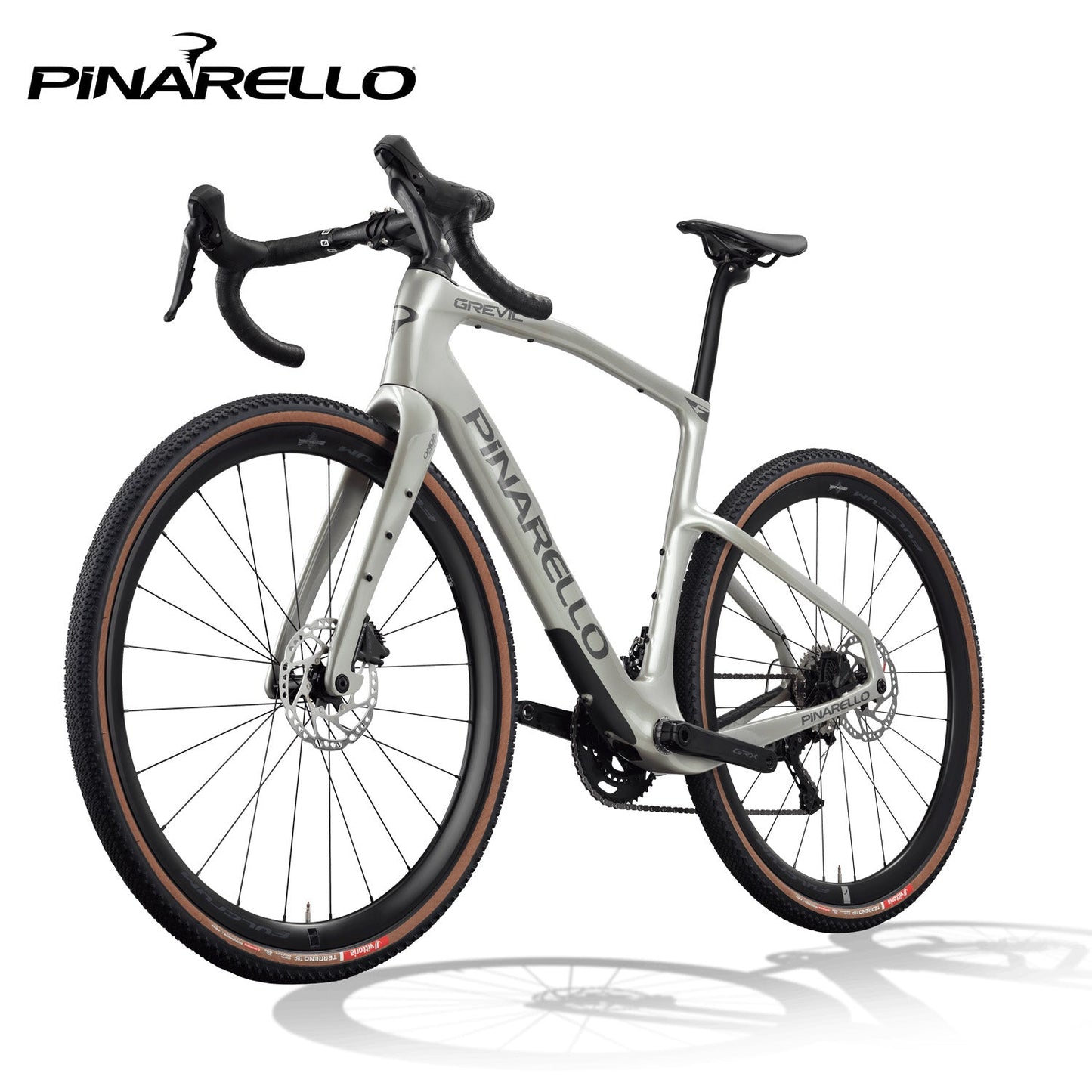 Pinarello Grevil F1 Gravel Bike Shimano GRX 610 - Comet Silver