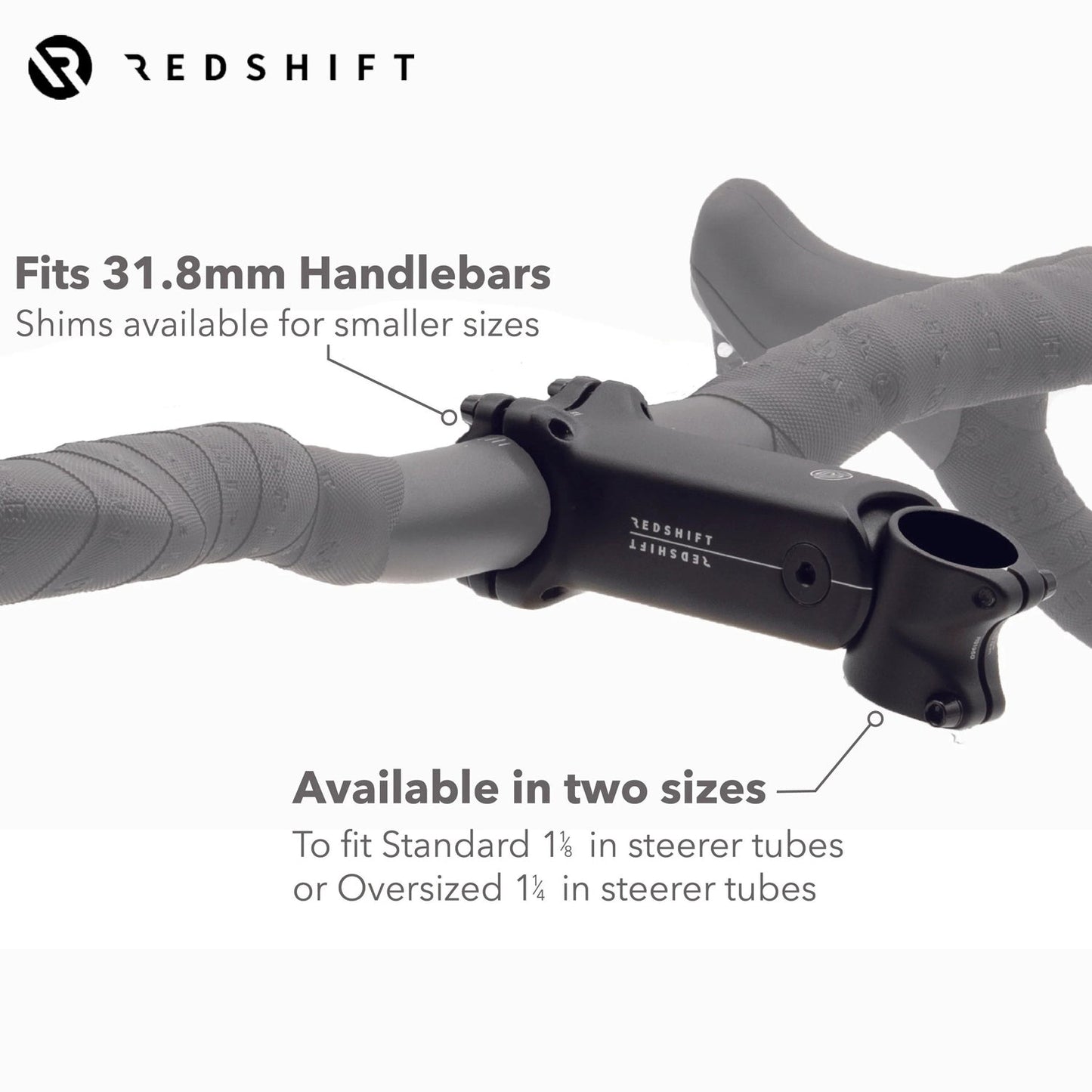 Redshift ShockStop Suspension Stem for Gravel, Road, & MTB Bikes