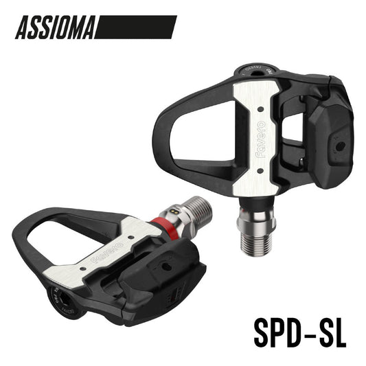 Favero Assioma PRO RS-1 Single Sided SPD-SL Power Meter Pedal for Road Bike / Shimano