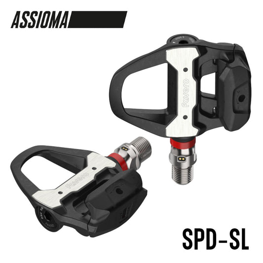 Favero Assioma PRO RS-2 Double Sided SPD-SL Power Meter Pedal for Road Bike / Shimano