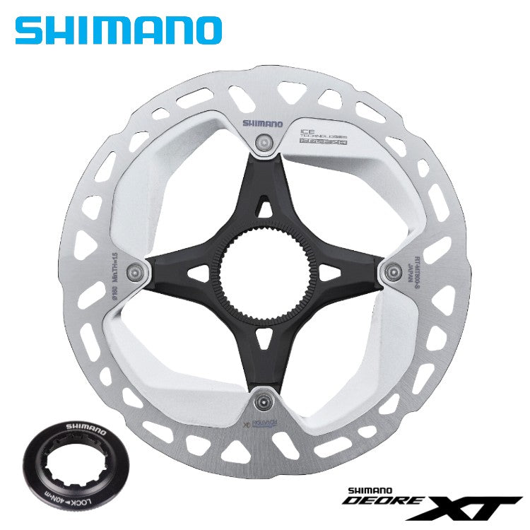 Shimano Deore XT RT-MT800 Ice Tech Freeza Disc Brake Rotor Centerlock - per pc