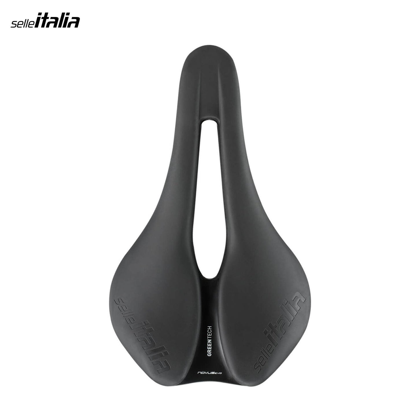 Selle Italia Novus Boost EVO Sport Greentech Bicycle Saddle - Black