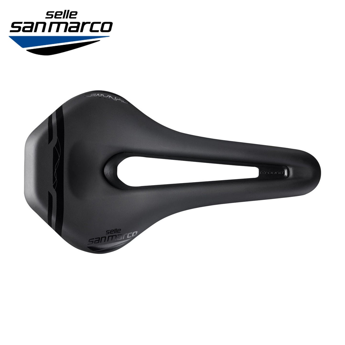 Selle San Marco Ground Short Dynamic Narrow Saddle 140mm - Black