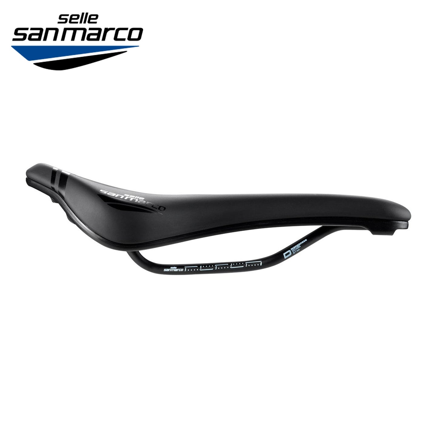 Selle San Marco Ground Short Dynamic Narrow Saddle 140mm - Black