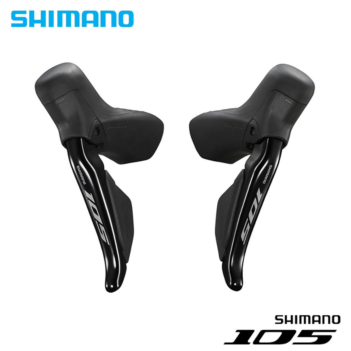 Shimano 105 STI Hydraulic Disc Brake Dual Control Lever, Mechanical 2x12-Speed Assembly