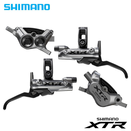 Shimano XTR BL-M9220-LR / BR-M9220 4-Piston Brake Caliper, Brake Lever Enduro Set