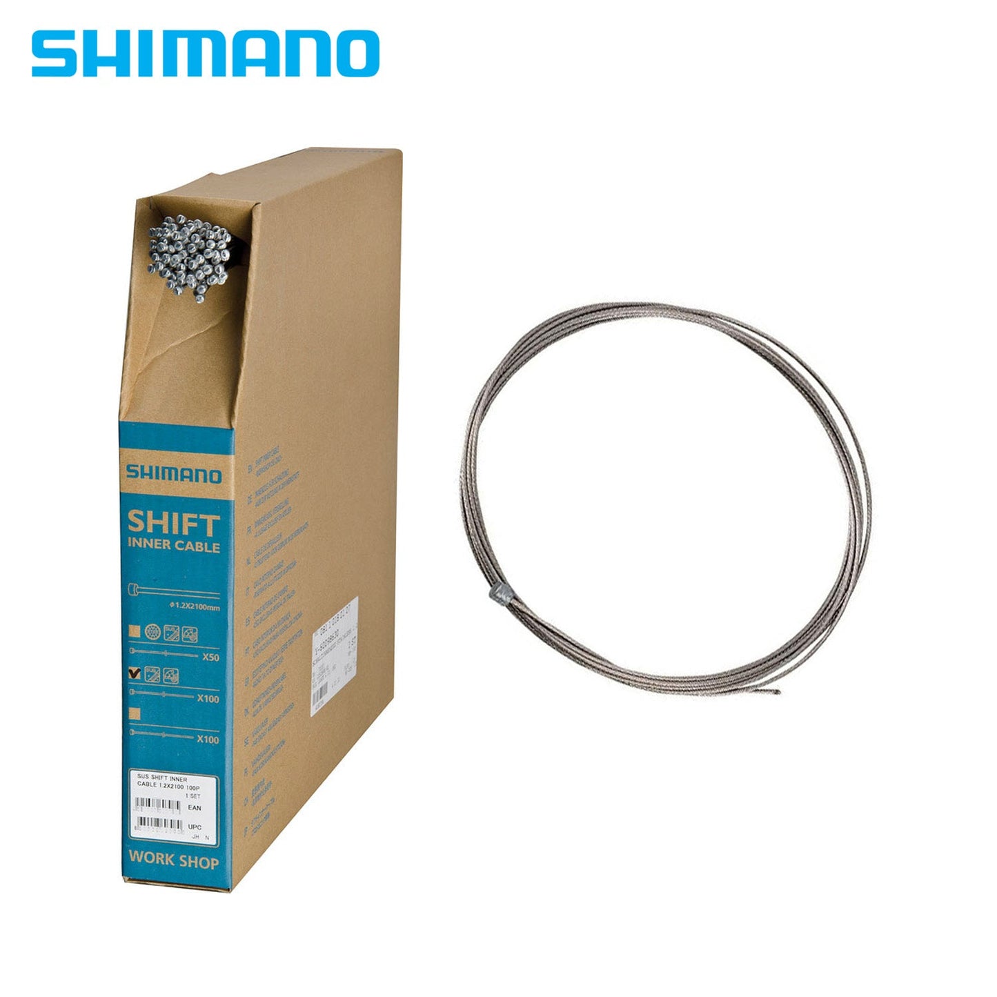 Shimano Stainless Steel Road MTB SUS Inner Shift Cable - per pc