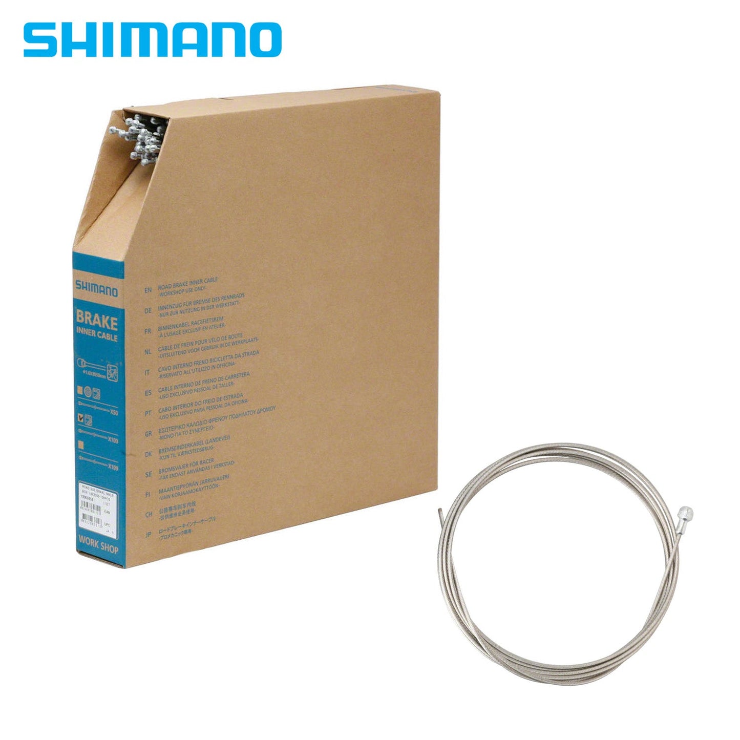 Shimano Steel Road Steel SUS Brake Inner Cable Y80098561 - per pc
