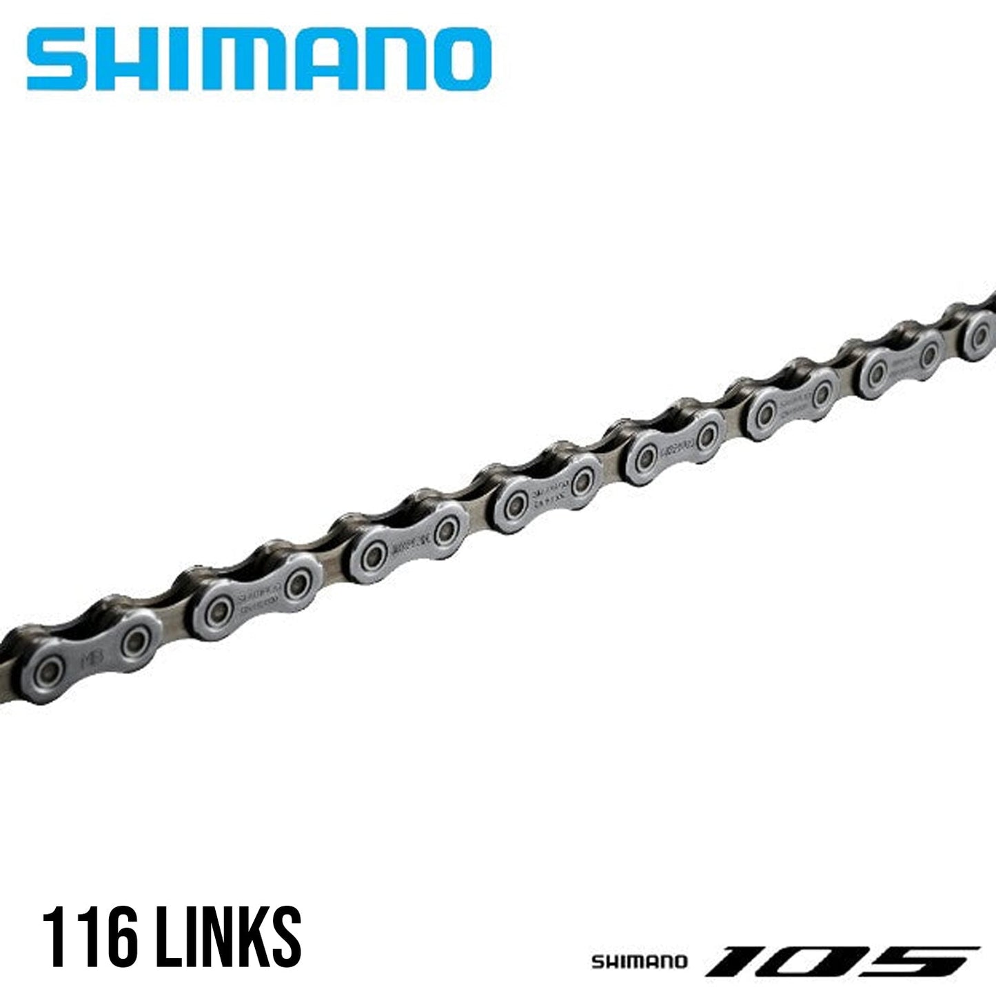 Shimano CN-M7100 SLX/105 12-Speed SIL-TEC MTB/Road Bike Chain HYPERGLIDE+ 126 Links