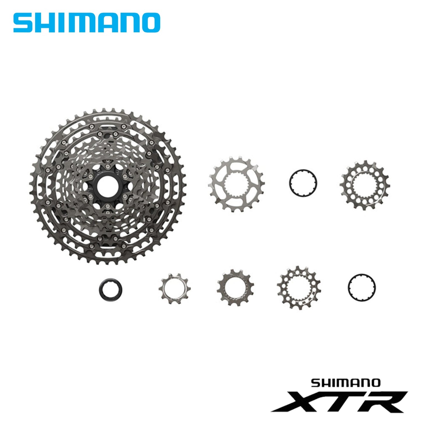 Shimano XTR CS-M9200-12 12-Speed HyperGlide+ Cassette Sprocket
