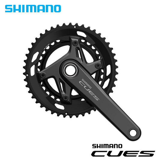 Shimano Cues FC-U6030-2 2-Piece Crank Set 2x10/9-Speed