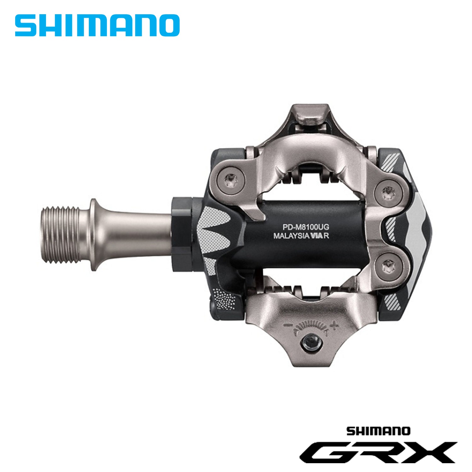 grx spd pedal als limited edition Shimano GRX PD-M8100-UG Ltd. Ed. "United in Gravel" Graphics SPD Pedal – Supreme Bikes Verdana