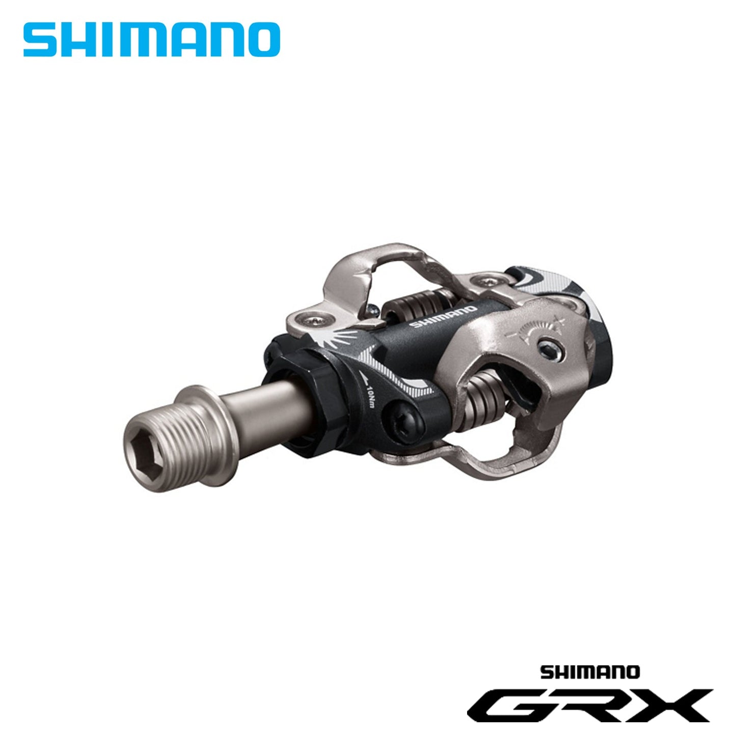 Shimano GRX PD-M8100-UG Ltd. Ed. "United in Gravel" Graphics SPD Pedal