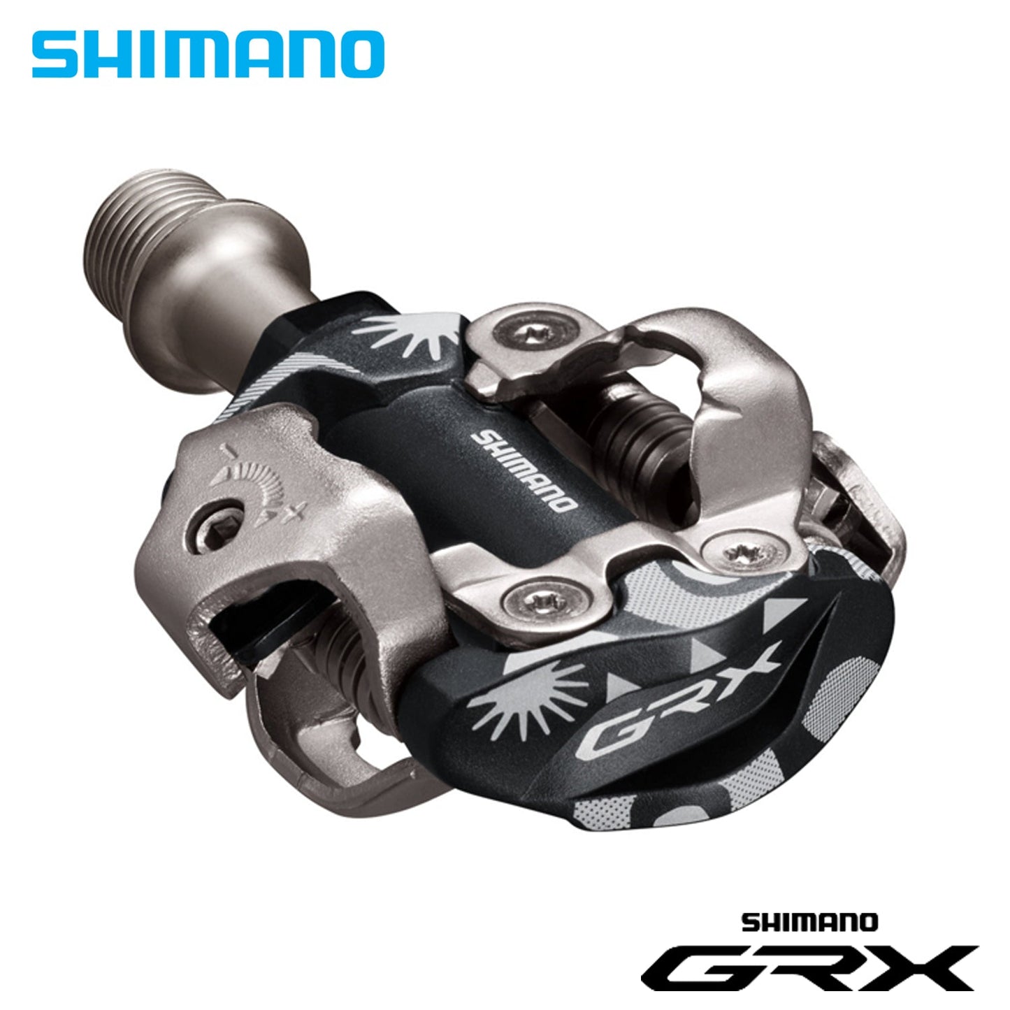 Shimano GRX PD-M8100-UG Ltd. Ed. "United in Gravel" Graphics SPD Pedal