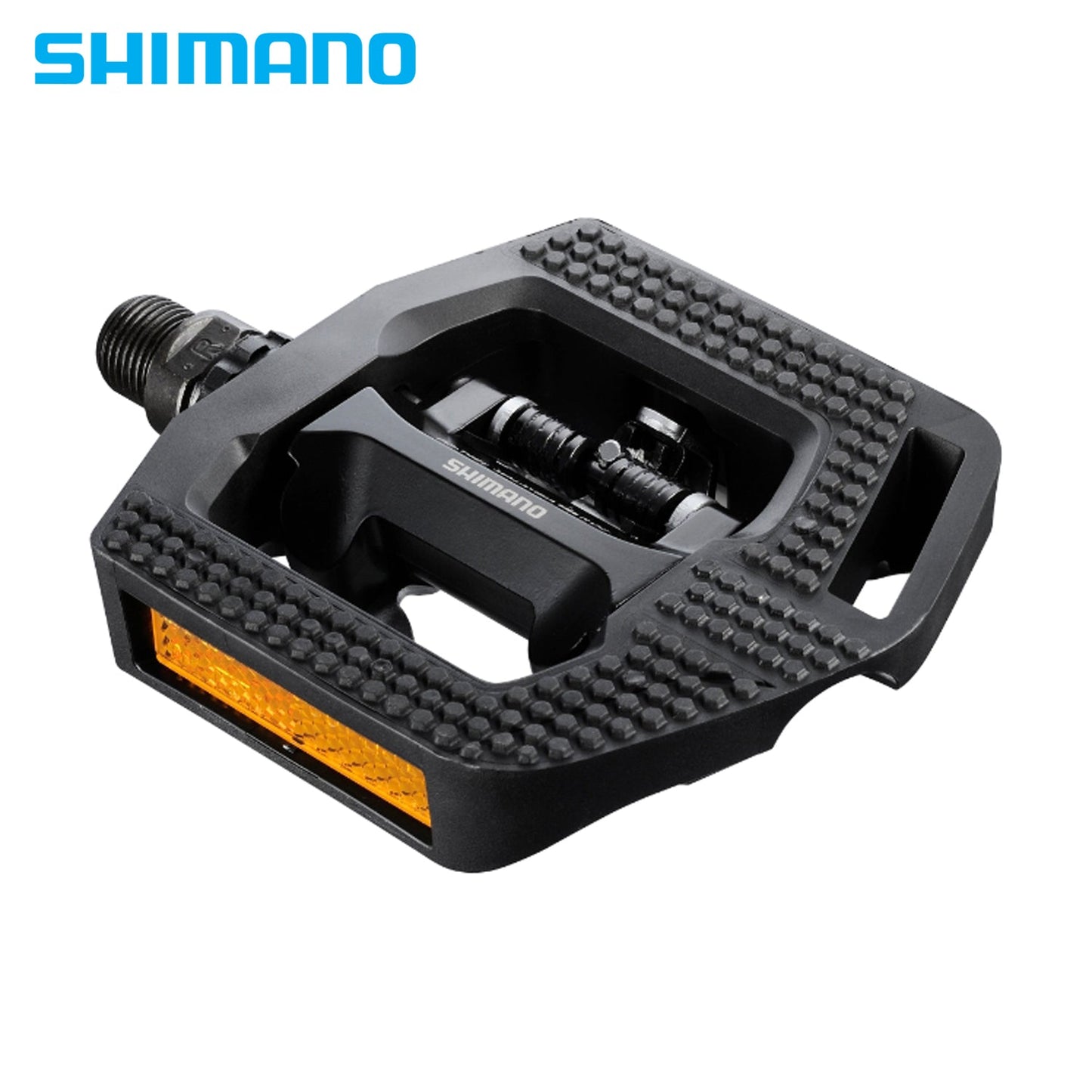 Shimano PD-T421 CLICK'R Pedal, Single-Sided for casual ride - Black